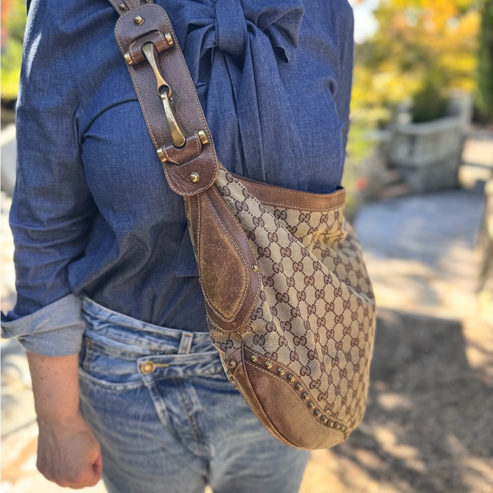 Gucci Pelham Monogram Crossbody Bag